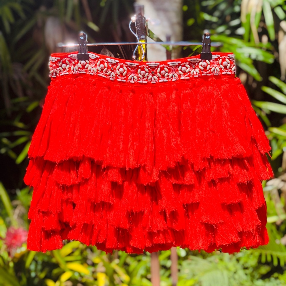 Fringe Festival-Inspired RaRa Mini Skirt Cover-Up